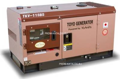 Дизельный генератор Toyo TKV-11SBS 