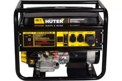 Бензиновый электрогенератор Huter DY11000LX 