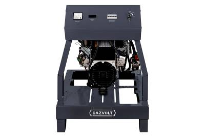 Газовый генератор Gazvolt Pro 12000 Т Neva (уличное исполнение в шумо-виброзащитном кожухе) 